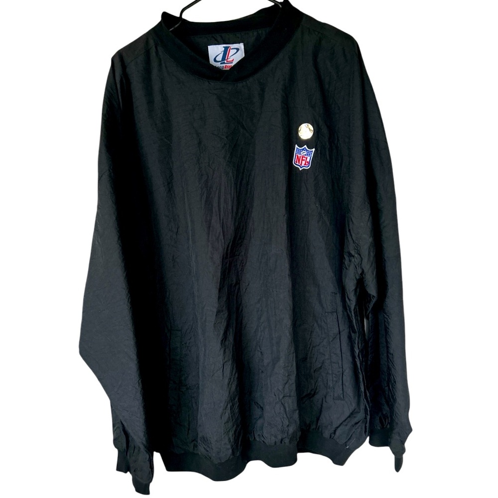Logo Athletic Castrol NFL Windbreaker Full Zip Black XXLarge.